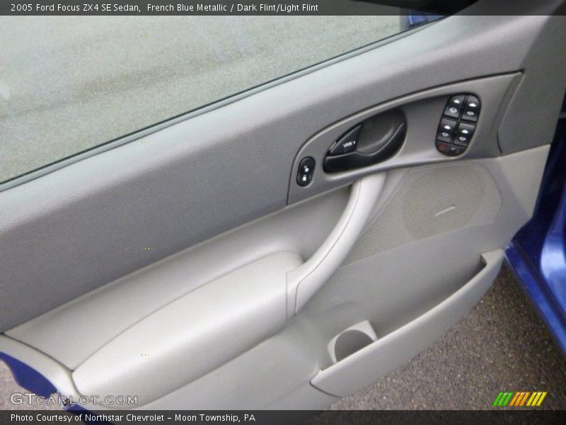 French Blue Metallic / Dark Flint/Light Flint 2005 Ford Focus ZX4 SE Sedan