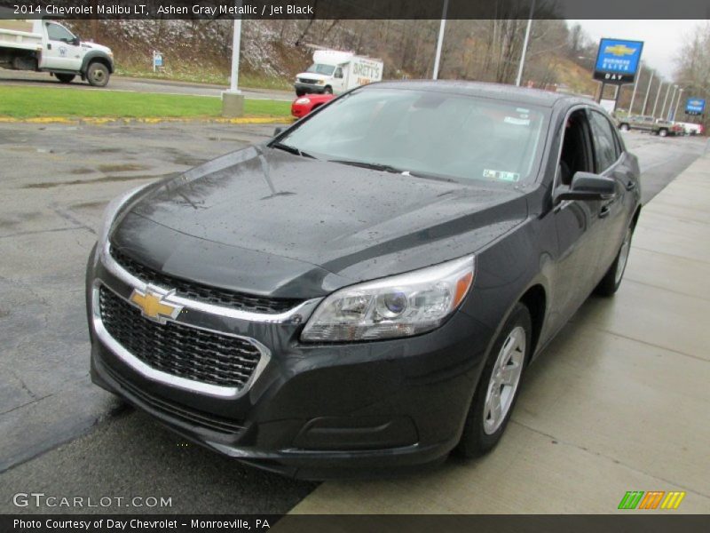 Ashen Gray Metallic / Jet Black 2014 Chevrolet Malibu LT