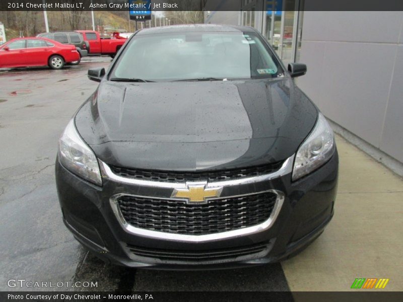 Ashen Gray Metallic / Jet Black 2014 Chevrolet Malibu LT