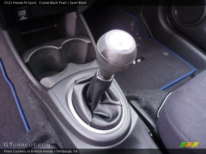 Crystal Black Pearl / Sport Black 2013 Honda Fit Sport