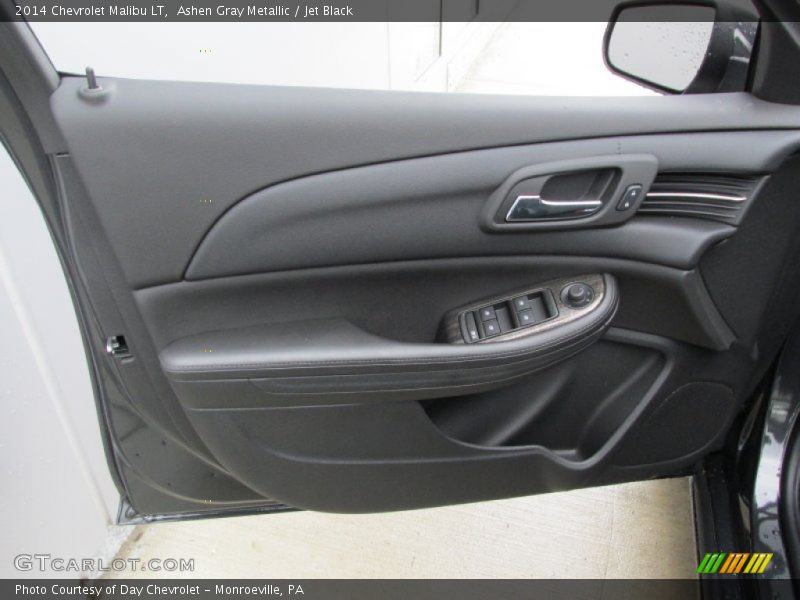 Ashen Gray Metallic / Jet Black 2014 Chevrolet Malibu LT