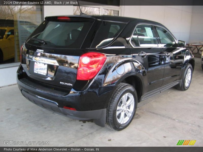 Black / Jet Black 2014 Chevrolet Equinox LS AWD