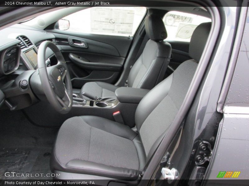 Ashen Gray Metallic / Jet Black 2014 Chevrolet Malibu LT
