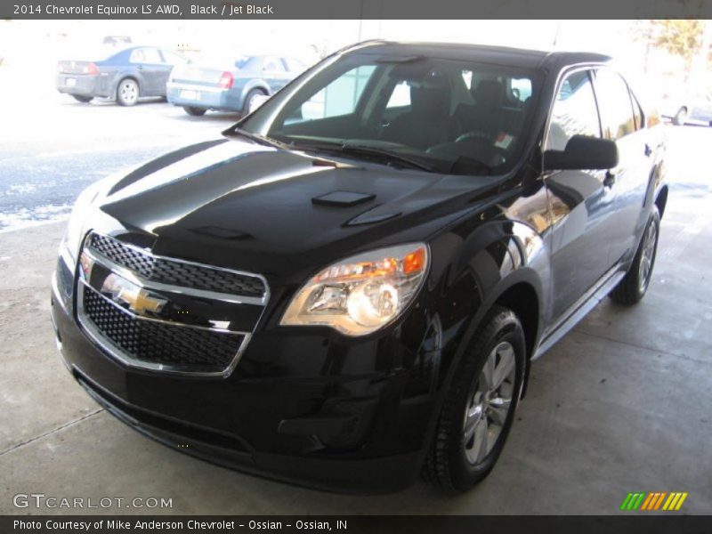 Black / Jet Black 2014 Chevrolet Equinox LS AWD