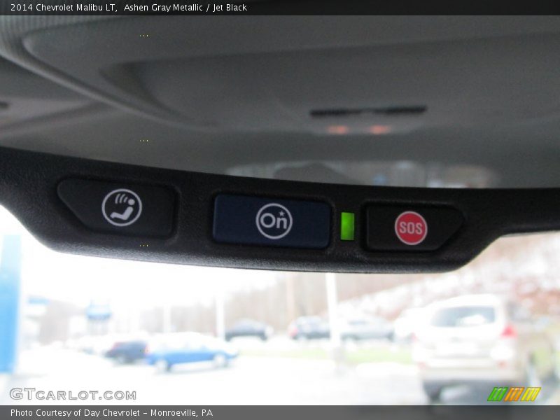 Ashen Gray Metallic / Jet Black 2014 Chevrolet Malibu LT