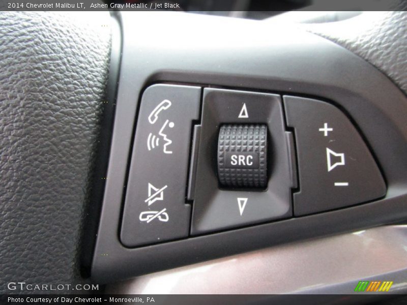 Ashen Gray Metallic / Jet Black 2014 Chevrolet Malibu LT