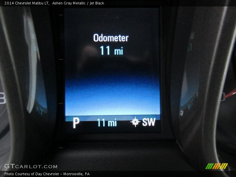 Ashen Gray Metallic / Jet Black 2014 Chevrolet Malibu LT