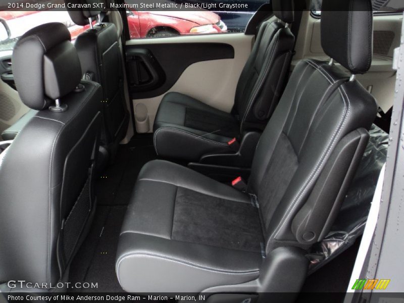 Maximum Steel Metallic / Black/Light Graystone 2014 Dodge Grand Caravan SXT