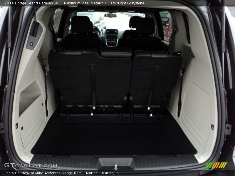 Maximum Steel Metallic / Black/Light Graystone 2014 Dodge Grand Caravan SXT