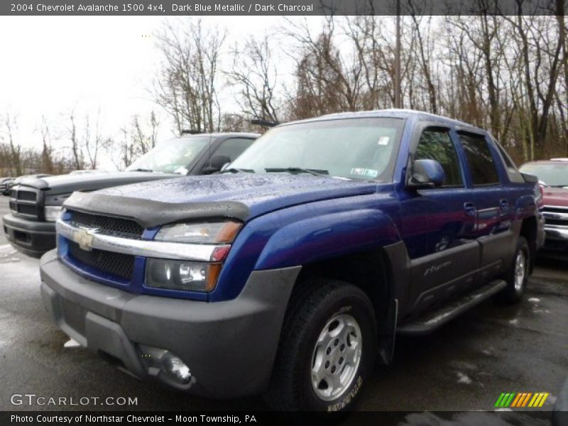 Dark Blue Metallic / Dark Charcoal 2004 Chevrolet Avalanche 1500 4x4