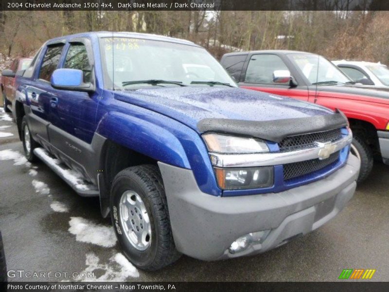 Dark Blue Metallic / Dark Charcoal 2004 Chevrolet Avalanche 1500 4x4