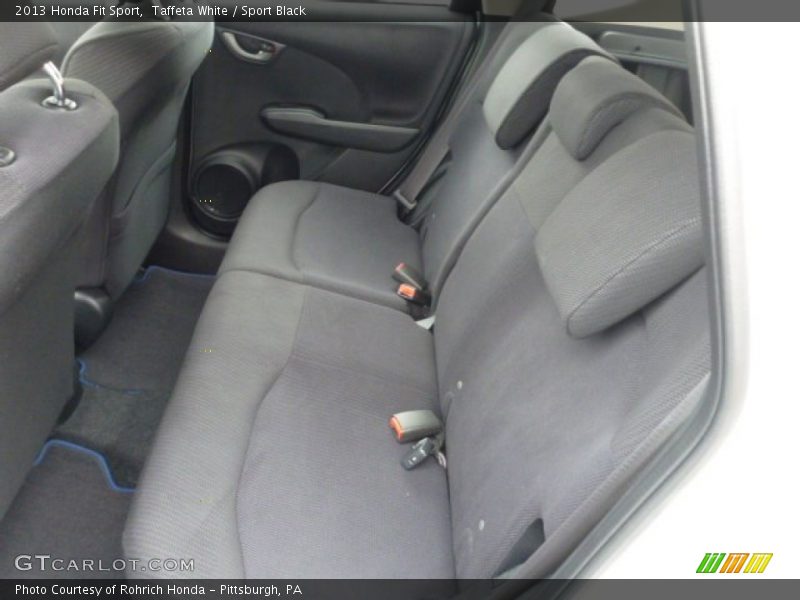 Taffeta White / Sport Black 2013 Honda Fit Sport