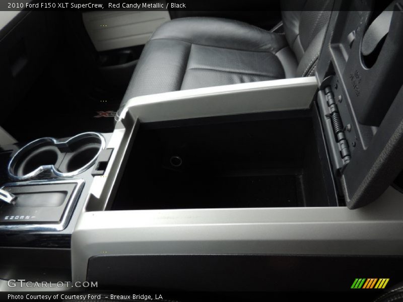 Red Candy Metallic / Black 2010 Ford F150 XLT SuperCrew