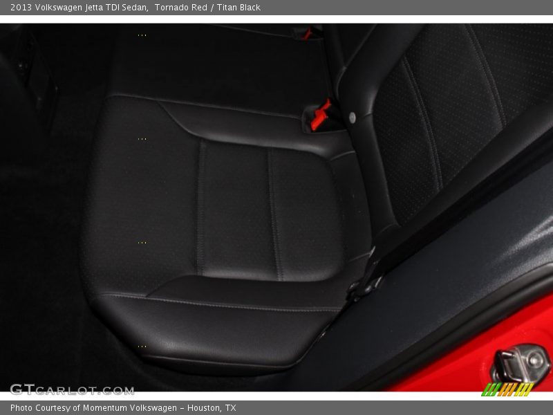 Tornado Red / Titan Black 2013 Volkswagen Jetta TDI Sedan