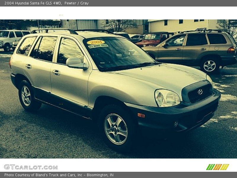 Pewter / Gray 2004 Hyundai Santa Fe GLS 4WD