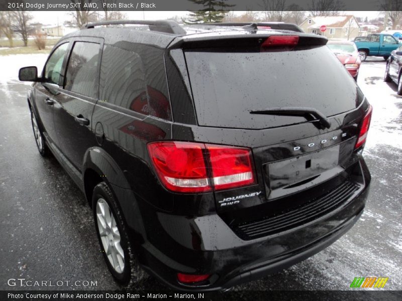 Pitch Black / Black 2014 Dodge Journey SXT AWD