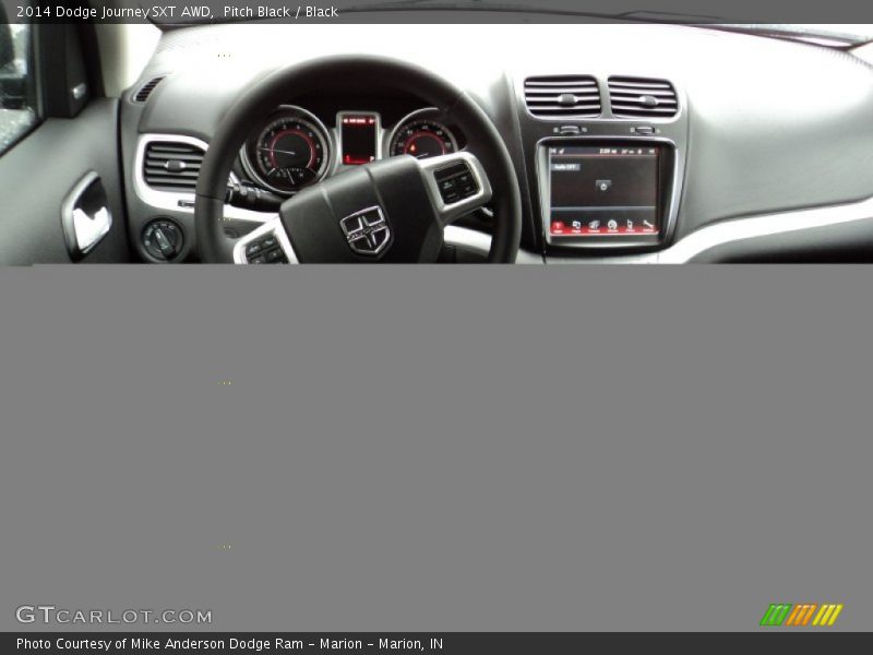 Pitch Black / Black 2014 Dodge Journey SXT AWD