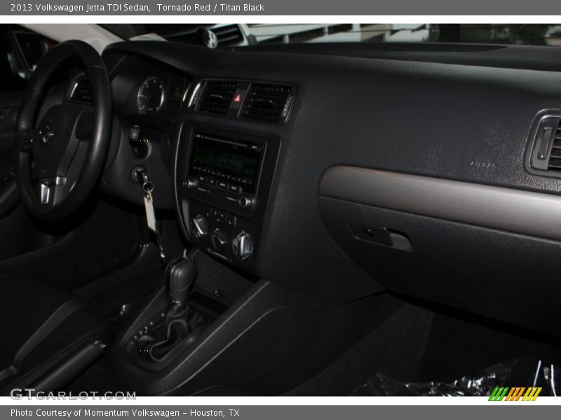 Tornado Red / Titan Black 2013 Volkswagen Jetta TDI Sedan