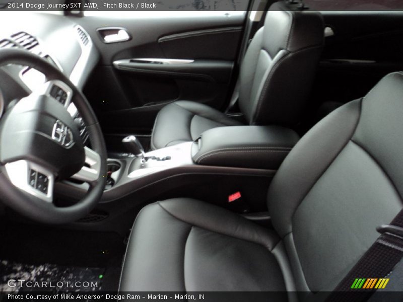 Front Seat of 2014 Journey SXT AWD