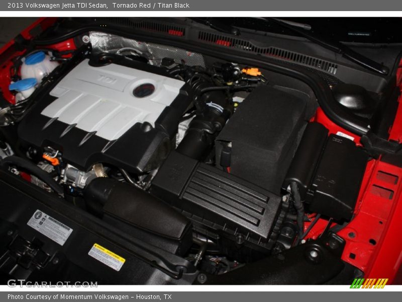 Tornado Red / Titan Black 2013 Volkswagen Jetta TDI Sedan