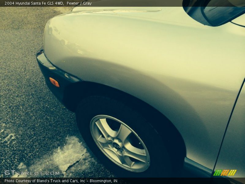 Pewter / Gray 2004 Hyundai Santa Fe GLS 4WD