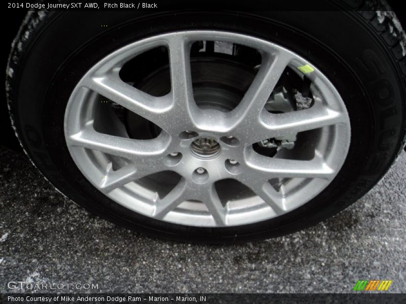 Pitch Black / Black 2014 Dodge Journey SXT AWD