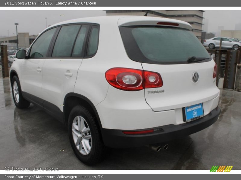 Candy White / Charcoal 2011 Volkswagen Tiguan S