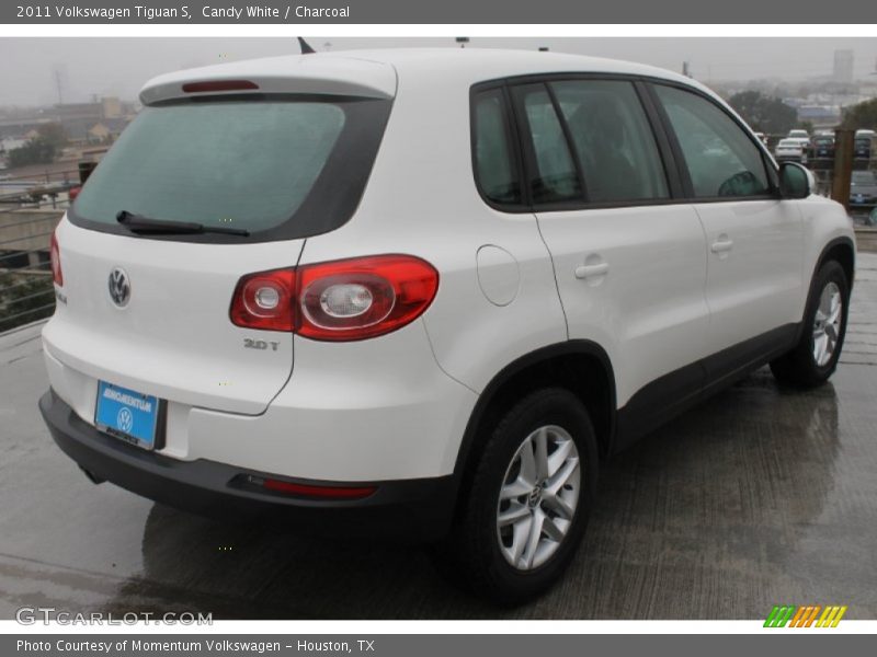 Candy White / Charcoal 2011 Volkswagen Tiguan S