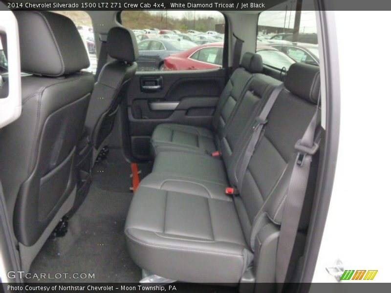 Rear Seat of 2014 Silverado 1500 LTZ Z71 Crew Cab 4x4