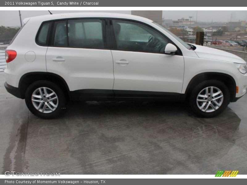 Candy White / Charcoal 2011 Volkswagen Tiguan S