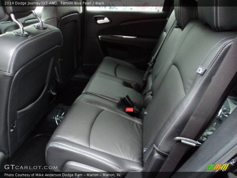 Fathom Blue Pearl / Black 2014 Dodge Journey SXT AWD