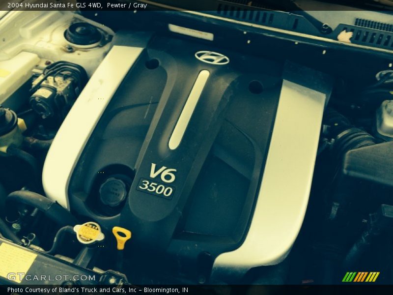 Pewter / Gray 2004 Hyundai Santa Fe GLS 4WD