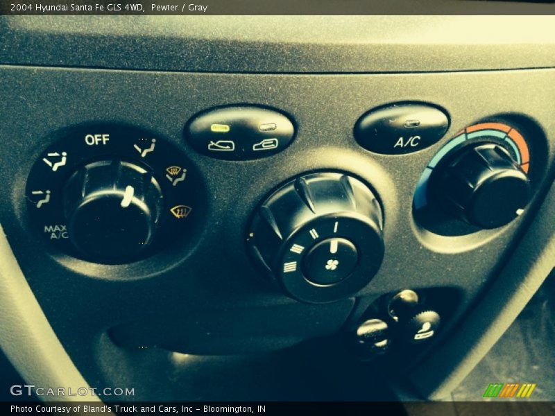 Pewter / Gray 2004 Hyundai Santa Fe GLS 4WD