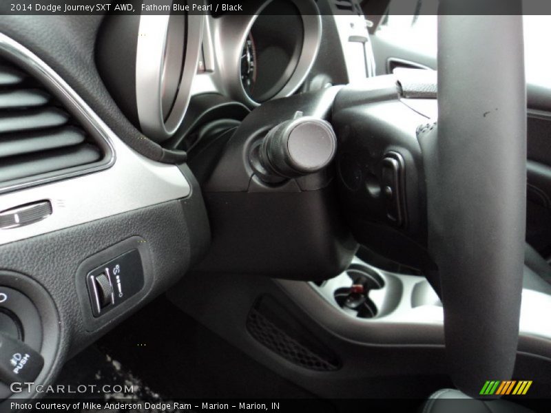 Fathom Blue Pearl / Black 2014 Dodge Journey SXT AWD