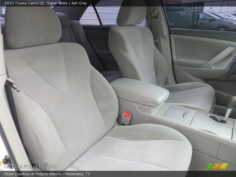 Super White / Ash Gray 2010 Toyota Camry LE