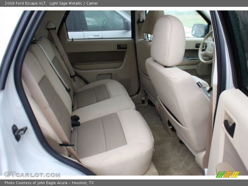 Light Sage Metallic / Camel 2009 Ford Escape XLT