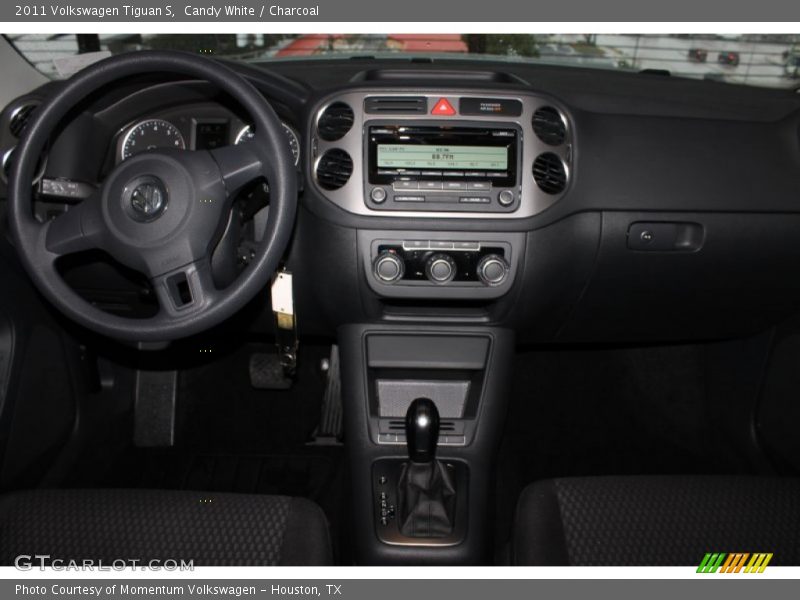 Candy White / Charcoal 2011 Volkswagen Tiguan S