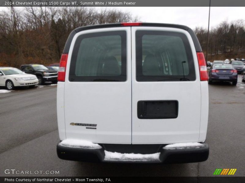 Summit White / Medium Pewter 2014 Chevrolet Express 1500 Cargo WT