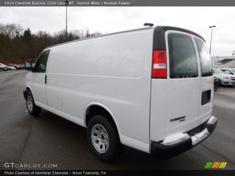 Summit White / Medium Pewter 2014 Chevrolet Express 1500 Cargo WT
