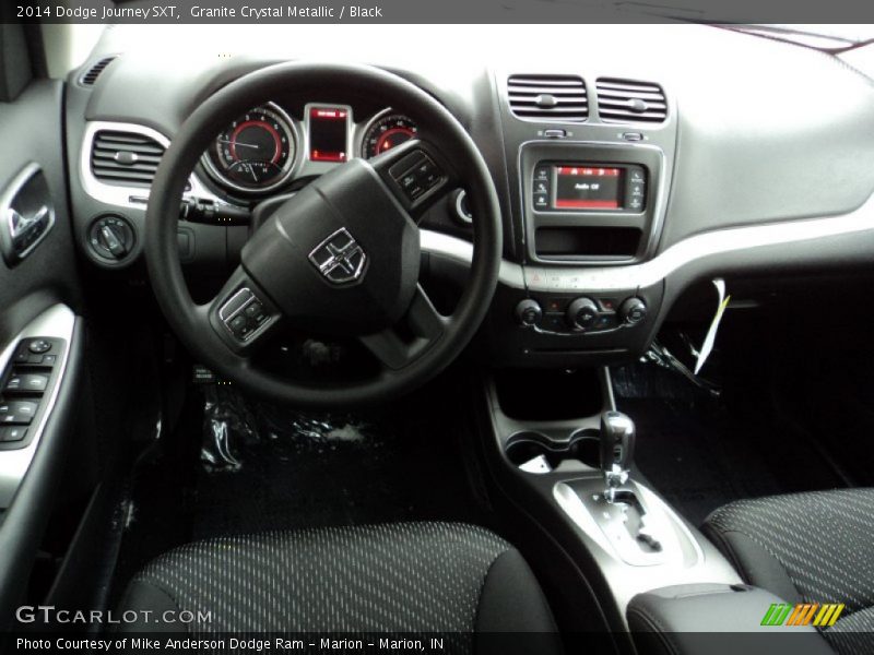 Granite Crystal Metallic / Black 2014 Dodge Journey SXT