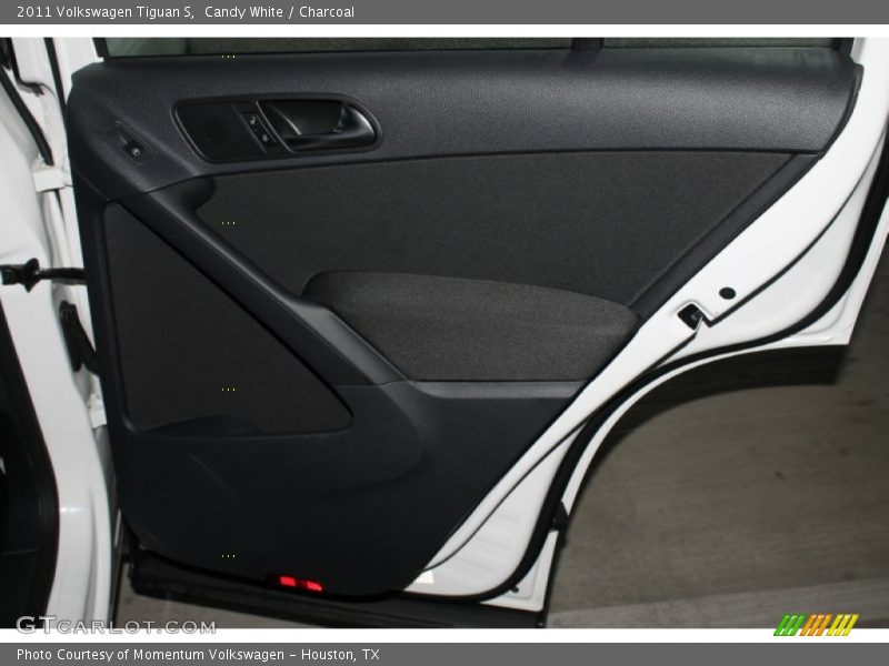 Candy White / Charcoal 2011 Volkswagen Tiguan S