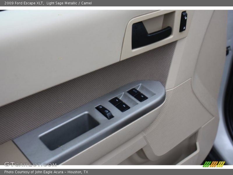 Light Sage Metallic / Camel 2009 Ford Escape XLT