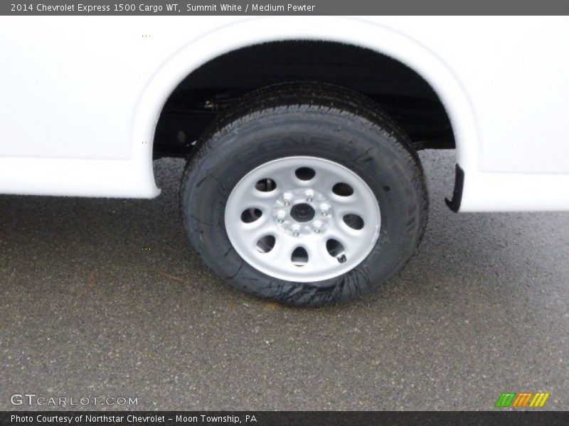 Summit White / Medium Pewter 2014 Chevrolet Express 1500 Cargo WT
