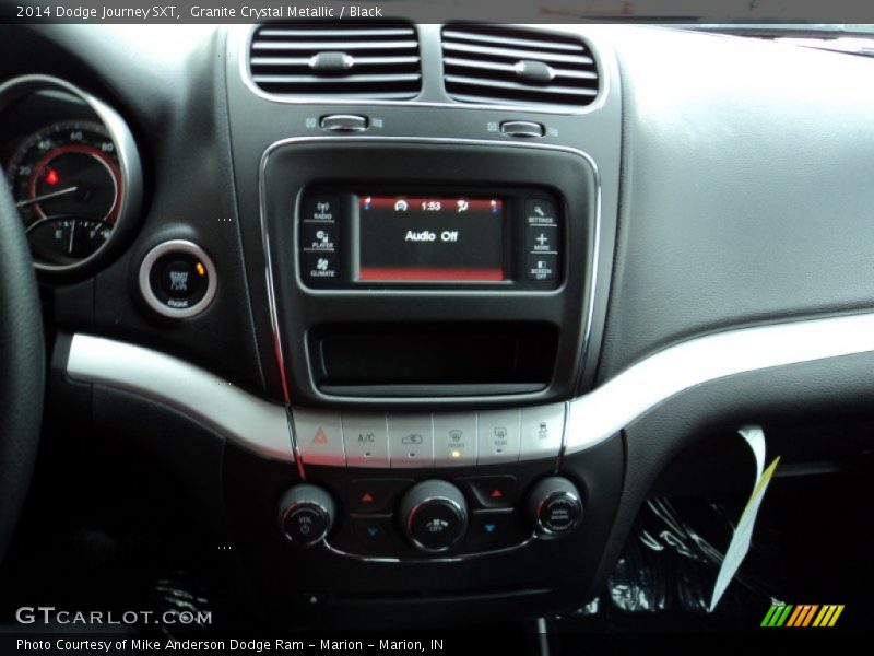 Granite Crystal Metallic / Black 2014 Dodge Journey SXT