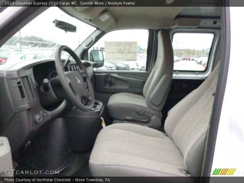 Summit White / Medium Pewter 2014 Chevrolet Express 1500 Cargo WT