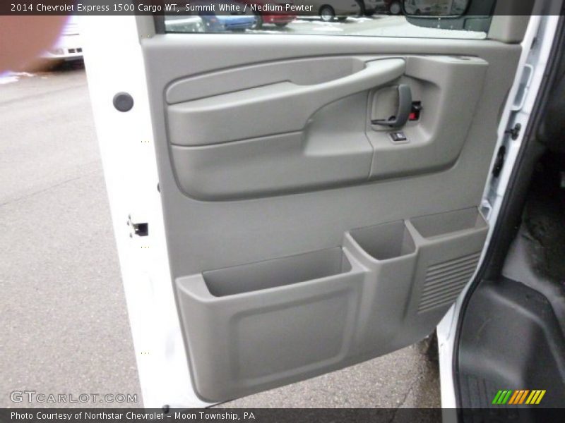 Summit White / Medium Pewter 2014 Chevrolet Express 1500 Cargo WT