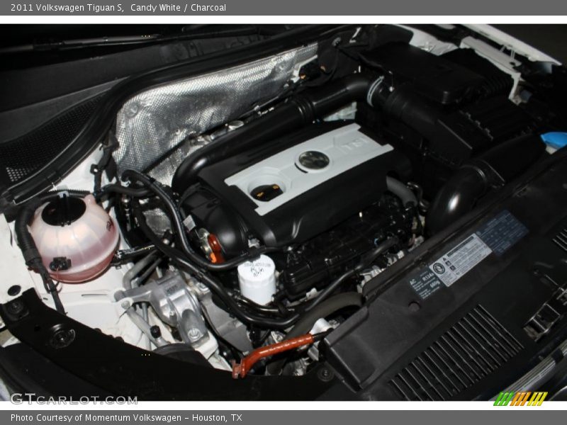 Candy White / Charcoal 2011 Volkswagen Tiguan S