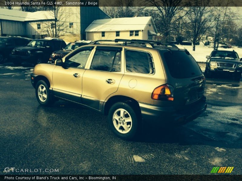 Sandstone / Beige 2004 Hyundai Santa Fe GLS 4WD