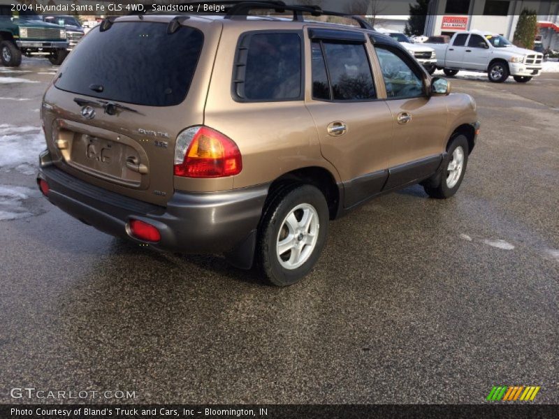 Sandstone / Beige 2004 Hyundai Santa Fe GLS 4WD