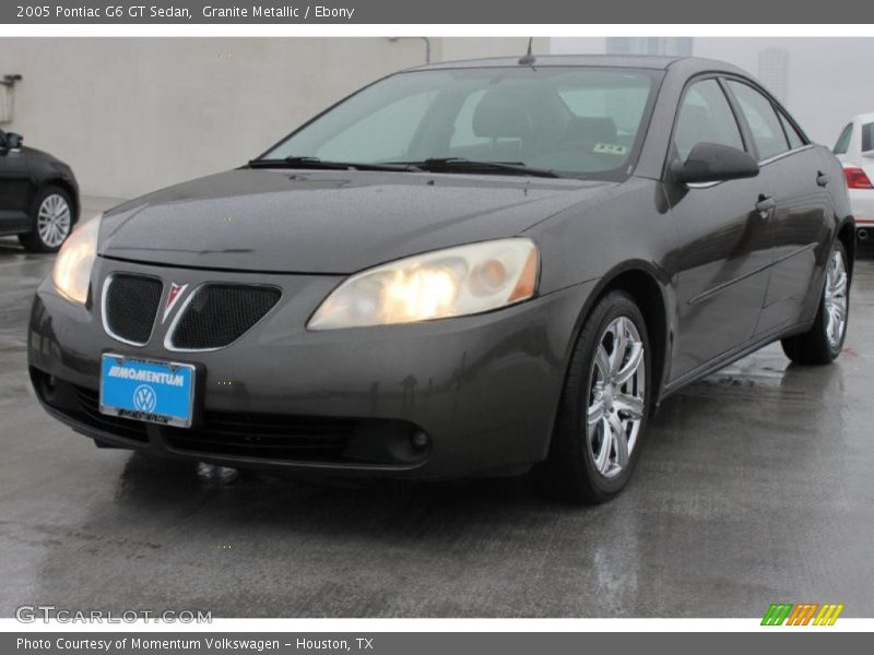 Granite Metallic / Ebony 2005 Pontiac G6 GT Sedan